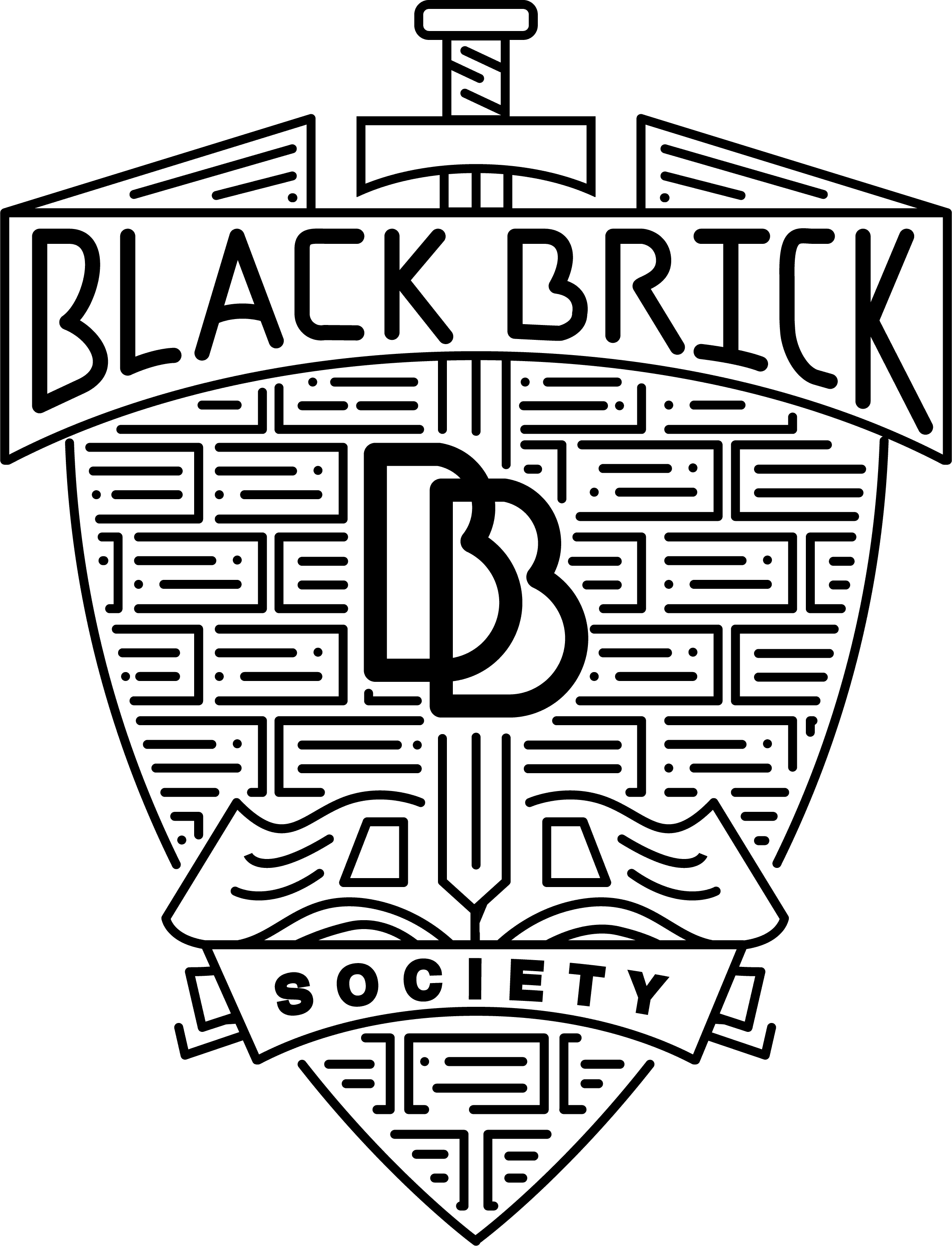 Black Brick Society Crest